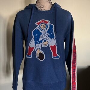 Patriots Hoodie Old-School Logo - Size L